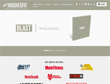 Tablet Screenshot of hughesfit.com